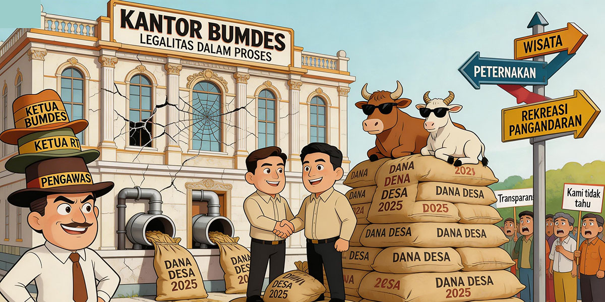 Transparansi Penyertaan Modal BUMDes Dipertanyakan Warga Desa