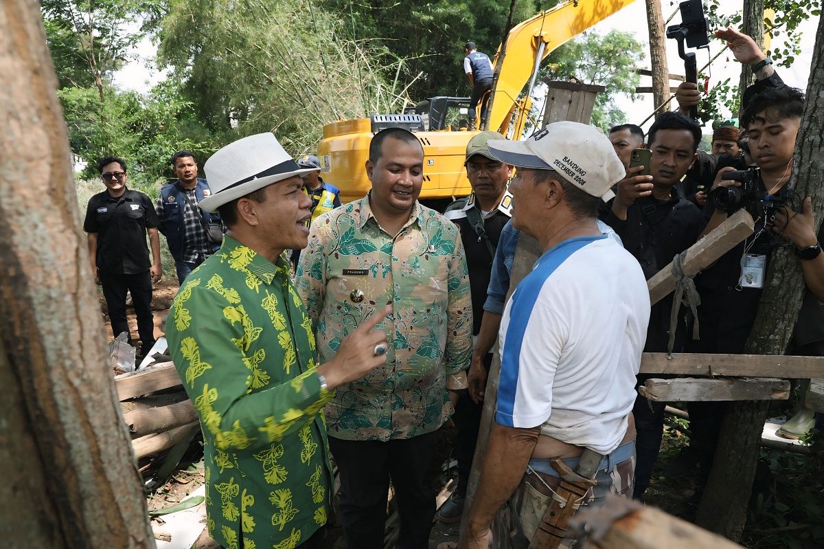 Bupati KDS: Normalisasi Sungai Cisunggalah Kembalikan Lebar 8 Meter