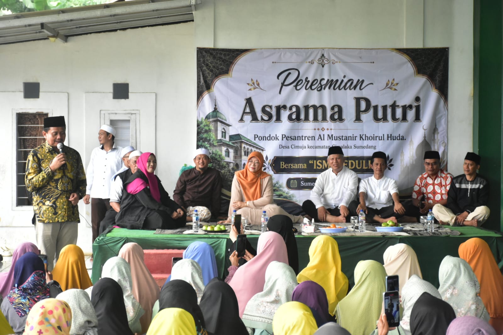 Cetak Generasi Qur'ani, Asrama Santri Ponpes Al Mustanir Khoirul Huda Diresmikan