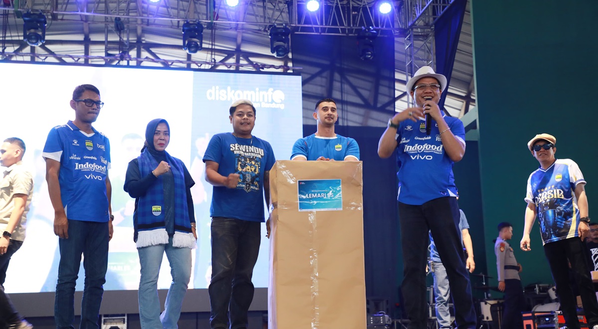 KDS Pimpin Nobar Persib Juara di Soreang, Suasana Meriah dan Kondusif
