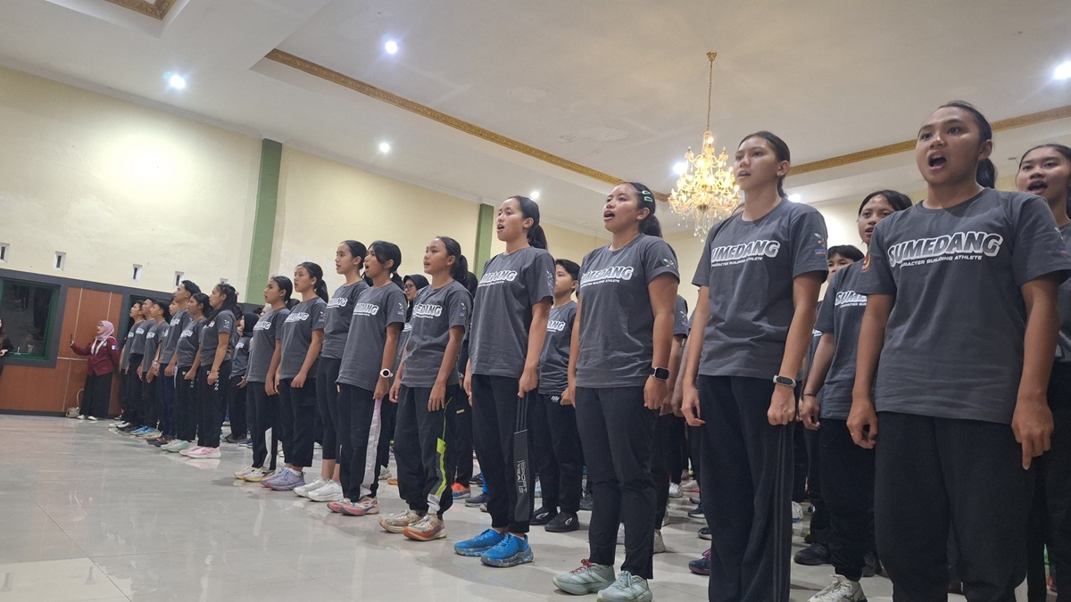 Bangun Mental Baja, Atlet Sumedang Siap Berjuang di Porprov XV Jabar